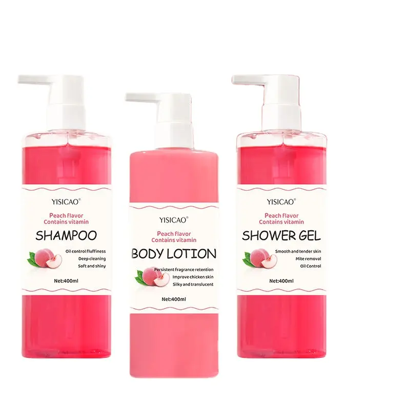 High Quality Custom Clean Oil Control Anti Acne Shampoo Set Contains Vitamins Shampoo