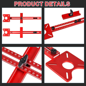 Chevalious 4合1铝制刳刨机台插板DIY级铣槽支架OEM可定制 - Product Image 4