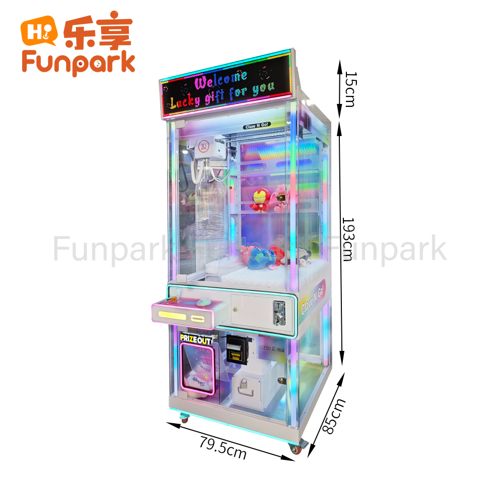 LED screen claw machine