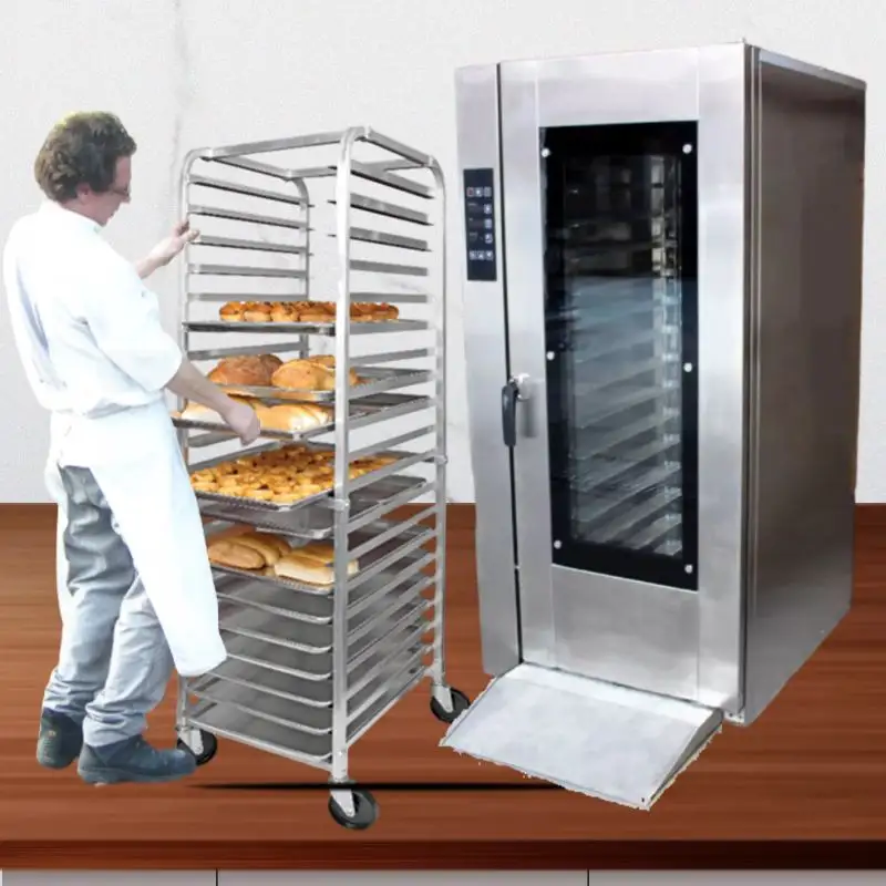 Cake Bread bakery Food convect baking gas electric industrial rack convection oven commercial price machinery for sale equipment