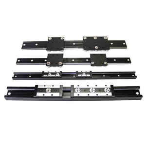 Bloque de soporte negro de acero inoxidable Mgn12 de alta precisión, Riel de guía lineal de 400mm, pista de módulo Cnc para impresora 3D - Product Image 1