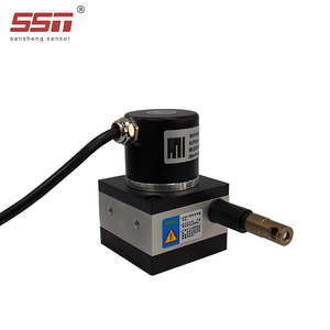 Potenciómetro codificador de escala lineal de 5000mm, codificador de cable, Sensor de posición lineal