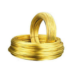 Tianjin Factory Supply Brass Copper <strong>Wire</strong> Springs Phosphor Bronze Brass <strong>Wire</strong> for 0.28mm 0.5mm