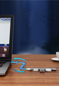 Venta caliente tipo C adaptador multipuerto 4 en 1 Usb C Docking Hub USB3.0 convertidor multifunción divisor para teléfono portátil - Product Image 5