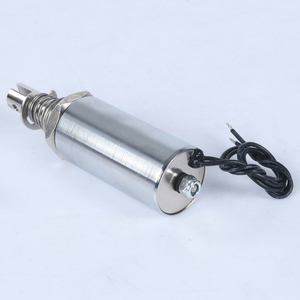 12v 24v Dc10mmストローク鋼ステンレスシール管状ソレノイド