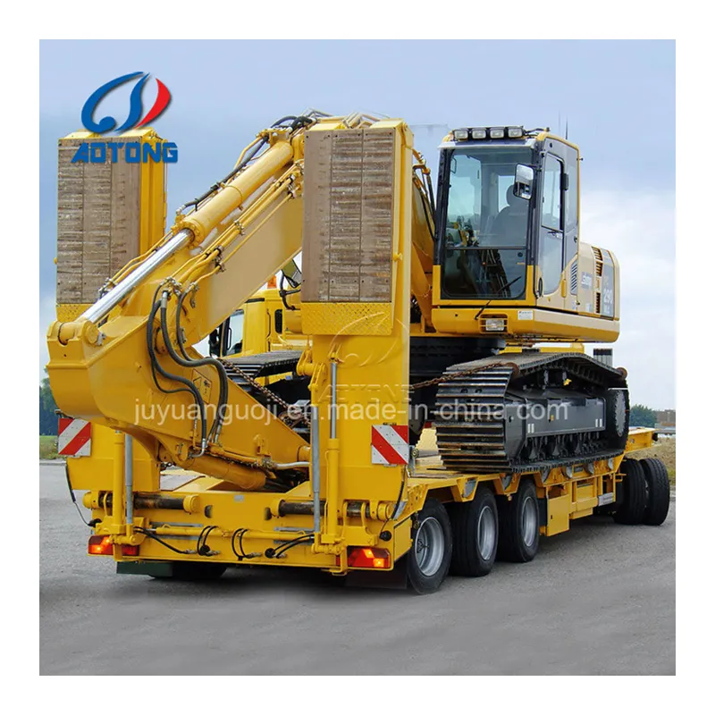 סין יצרן 2,3,4 סרן נמוך מיטה נמוך ילד heavy duty משאית קרוואן למכירה