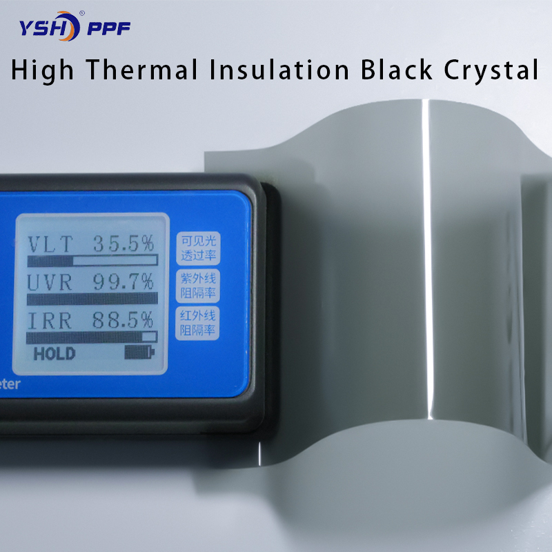High Thermal Insulation Black Crystal