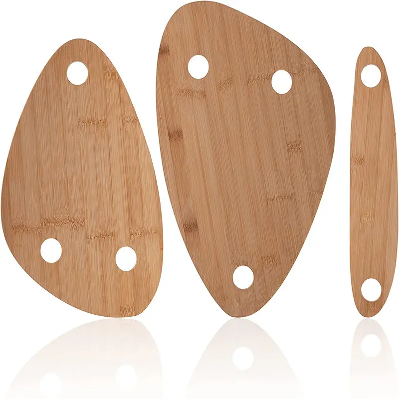 Factory supply Irregular shape Bamboo Chop Thick Personalize Cutting Board