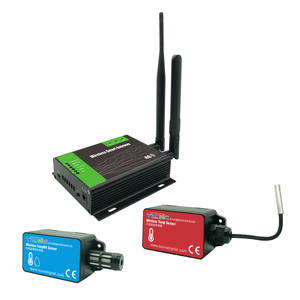 433mhz GPRS RFID无线温度传感器带外部传感器探头 - Product Image 1