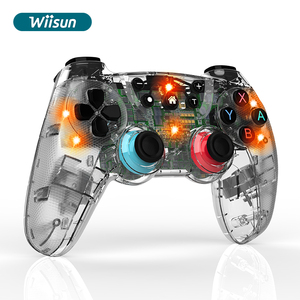 CM 615 interruptor de Venta caliente Gamepad vibrador interruptor continuo PRO BT transparente NS controladores de juego - Product Image 1