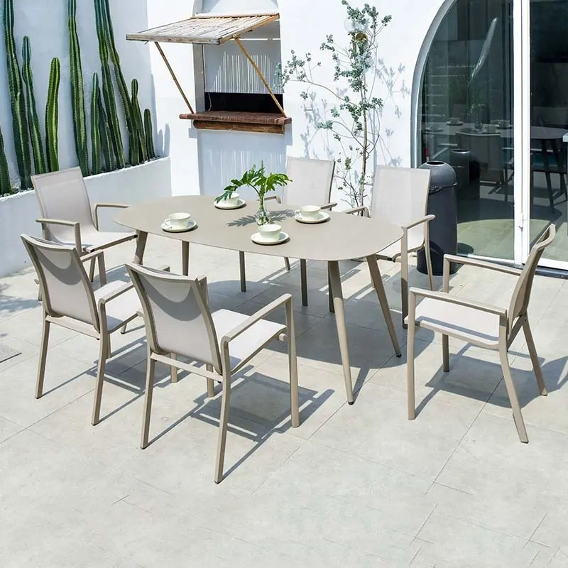 Hot Selling Plastic Table With Mesh Chair Garden Sets Folding Tables And Chairs For Events