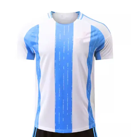 Camiseta de fútbol versión jugador al por mayor 2024 2025 Messi camiseta de fútbol uniforme kit camisa de Futebol envío a Argentina