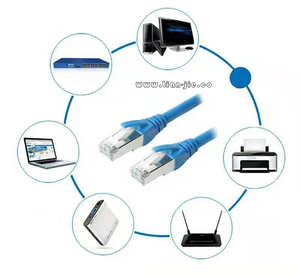 Factory Direct Lan Cable UTP 23AWG 4P Solid Bare Copper PVC Jacket <strong>Ethernet</strong> Cable - Product Image 3