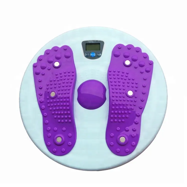 Reapbarbell-recortador de disco con contador, para hacer ejercicio de cintura, forma de pie, barato