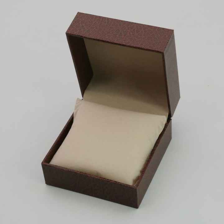 Caja de reloj de PU con tapa especial, joyero de almacenamiento de reloj con tapa, caja de embalaje de joyería de cuero PU, organizador de exhibición