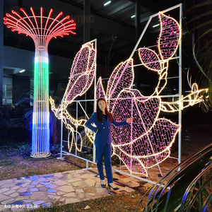 H:6M W:3M RGB <strong>Programmable</strong> 3D Interactive Christmas Lighting for IP65 Outdoor Structure Tree <strong>LED</strong> <strong>String</strong> Decorations Holiday - Product Image 2