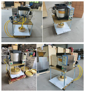 Naan Sesame Flatbread Pizza <strong>Crust</strong> Shaping <strong>Forming</strong> Machine With Different Pattern/ Shaobing Maker - Product Image 2