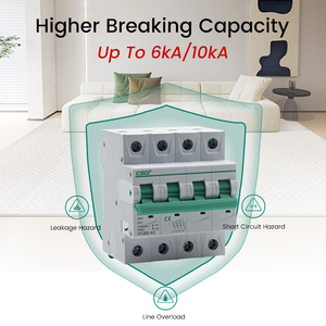 CSQ 20 Amp Miniature <strong>Circuit</strong> <strong>Breaker</strong> 3p 63a 100 Amp DZ47 <strong>Double</strong> Pole MCB <strong>Circuit</strong> <strong>Breaker</strong> 1P Main Switch - Product Image 2