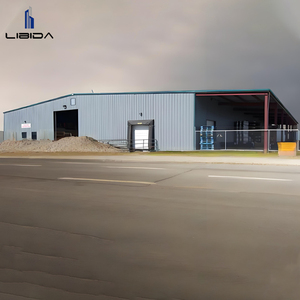 Hangar préfabriqué en acier de style industriel moderne, certification CE, installation rapide pour entrepôt (personnalisé) - Product Image 2