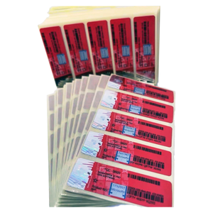 Màu Đỏ coa OEM Sticker Win <span class=keywords><strong>10</strong></span> <span class=keywords><strong>Pro</strong></span> toàn cầu trực tuyến kích hoạt chất lượng cao giấy phép 6 tháng đảm bảo DHL/fedex/UPS miễn phí vận chuyển - Product Image 3