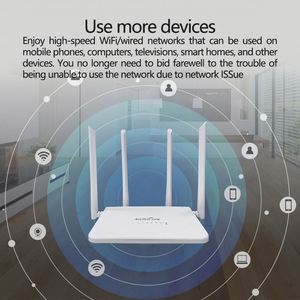 ราคาถูกฮอตสปอตมือถือ3G 4G LTE 300Mbps โมเด็มเราเตอร์ไร้สายพร้อมซิมการ์ด WiFi โมเด็ม4G LTE - Product Image 3