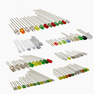 Factory Customization 3V <strong>6V</strong> 9V 12V 220V 110V 3mm 5mm 8mm <strong>10mm</strong> Water clear Diffused <strong>Led</strong> Round Oval Strawhat Square <strong>Led</strong> Diode - Product Image 1