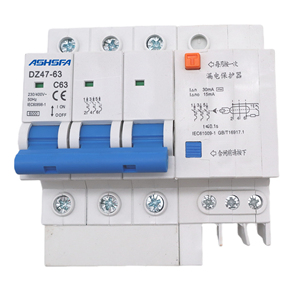 卸売カスタマイズ40A ACクラス63A残留電流ブレーカ3P + NメインスイッチMCB 2P MCCB 3ミニチュア - Product Image 1