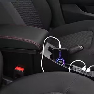 大容量自動車センターコンソールボックスアームレストクッションカスタムカーアームレスト - Product Image 2