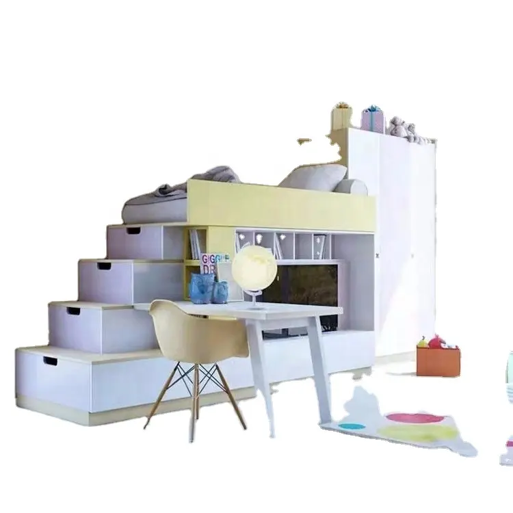 2022 conjunto de quarto infantil, conjunto de quarto para crianças com material ambiental e1 mdf placa