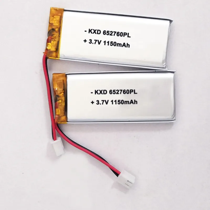 KXD 652760 652760PL batteria ai polimeri di litio 3.7v agli ioni di litio 1150mah
