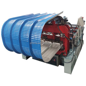 Trước cong lợp & tường ốp bullnose tấm Máy structureless lợp hồ sơ làm cuộn hình thành thiết bị - Product Image 2