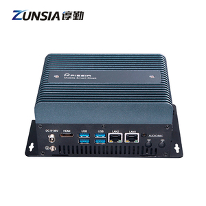 Zunsia In-tel 11th gen Tiger Lake-U I3 i5 i7 Industrial Win 11 Mini computadora 2 MSKEXT Dual Lan Fanless Mini PC - Product Image 6