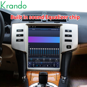Krando Android 13 10.4&quot; Tesla Screen Car Navigation for Toyota Reiz Mark X 2005 - 2019 Car Radio Support Parking <strong>Sensor</strong>