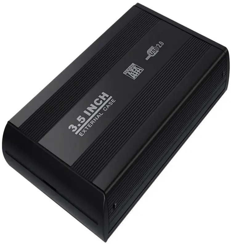 3.5 इंच HDD बाहरी मामले यूएसबी 3.0 SATA बाहरी 3.5 हार्ड ड्राइव संलग्नक करने के लिए डिस्क के लिए 3.5 SATA HDD बाहरी भंडारण बॉक्स