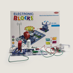 Kit di esplorazione elettronica, esperimenti di circuiti Smart Electronics Block Kit di scienze educative giocattolo, edificio fai da te - Product Image 1