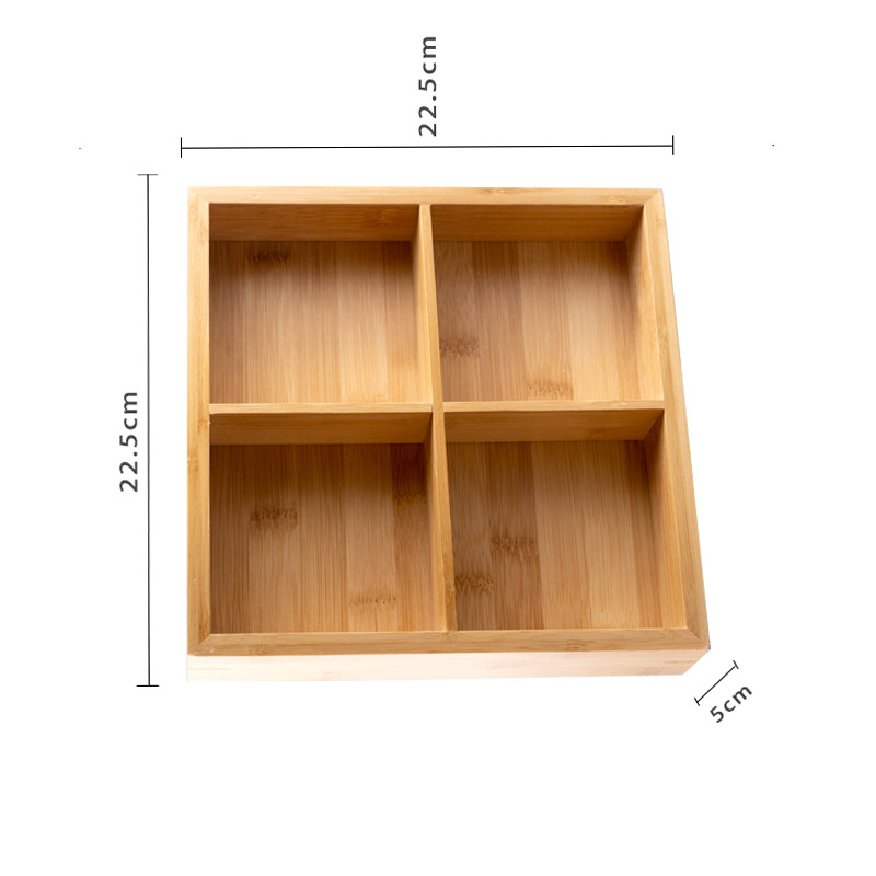 Four-compartment fruit box