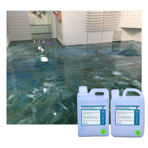 浴室环氧艺术地板用免费样品耐刮擦3D环氧树脂地板 - Product Image 5