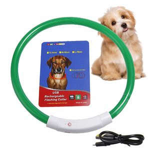 <span class=keywords><strong>Collar</strong></span> de perro con luz LED, <span class=keywords><strong>Collar</strong></span> para mascotas que brilla en la oscuridad, <span class=keywords><strong>Collar</strong></span> reflectante de lujo para cachorros, perros pequeños y grandes - Product Image 1