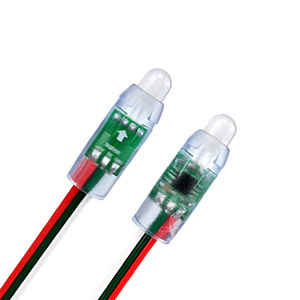 DC5V 50 шт. WS2811 IC RGB пиксельный светодиодный модуль света полноцветный Wifi светодиодный SPI контроллер, 5 В 6 А светодиодный блок питания Адаптер зарядного устройства - Product Image 6