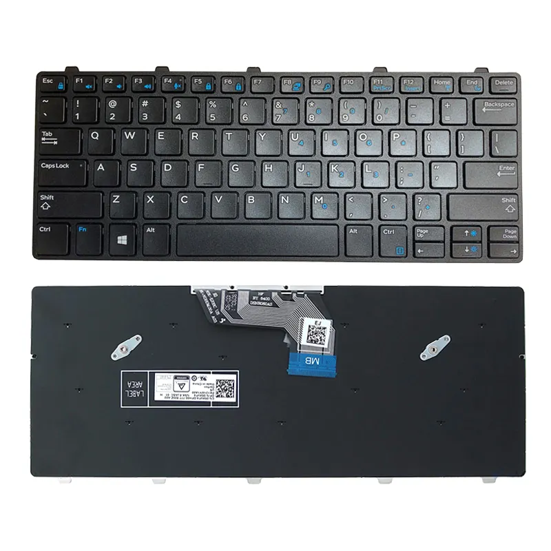 Dell Latitude 3180 3189 3380 343NNシリーズ用ラップトップキーボード