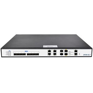 FTTH ağları için AS-OLT-02A GPON OLT, 4G ve 3G ile uyumlu bir kerede erişilebilen 1:128 bölünmüş oranı 1024 ONT kullanıcısını destekler - Product Image 1