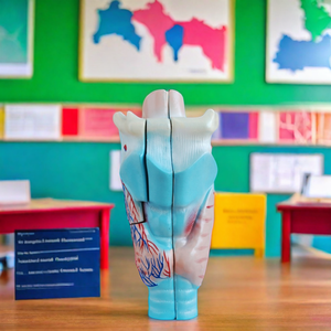 DARHMMY 3 Times <strong>Human</strong> Larynx Model Medical Anatomy Pharynx Display Teaching Model - Product Image 6