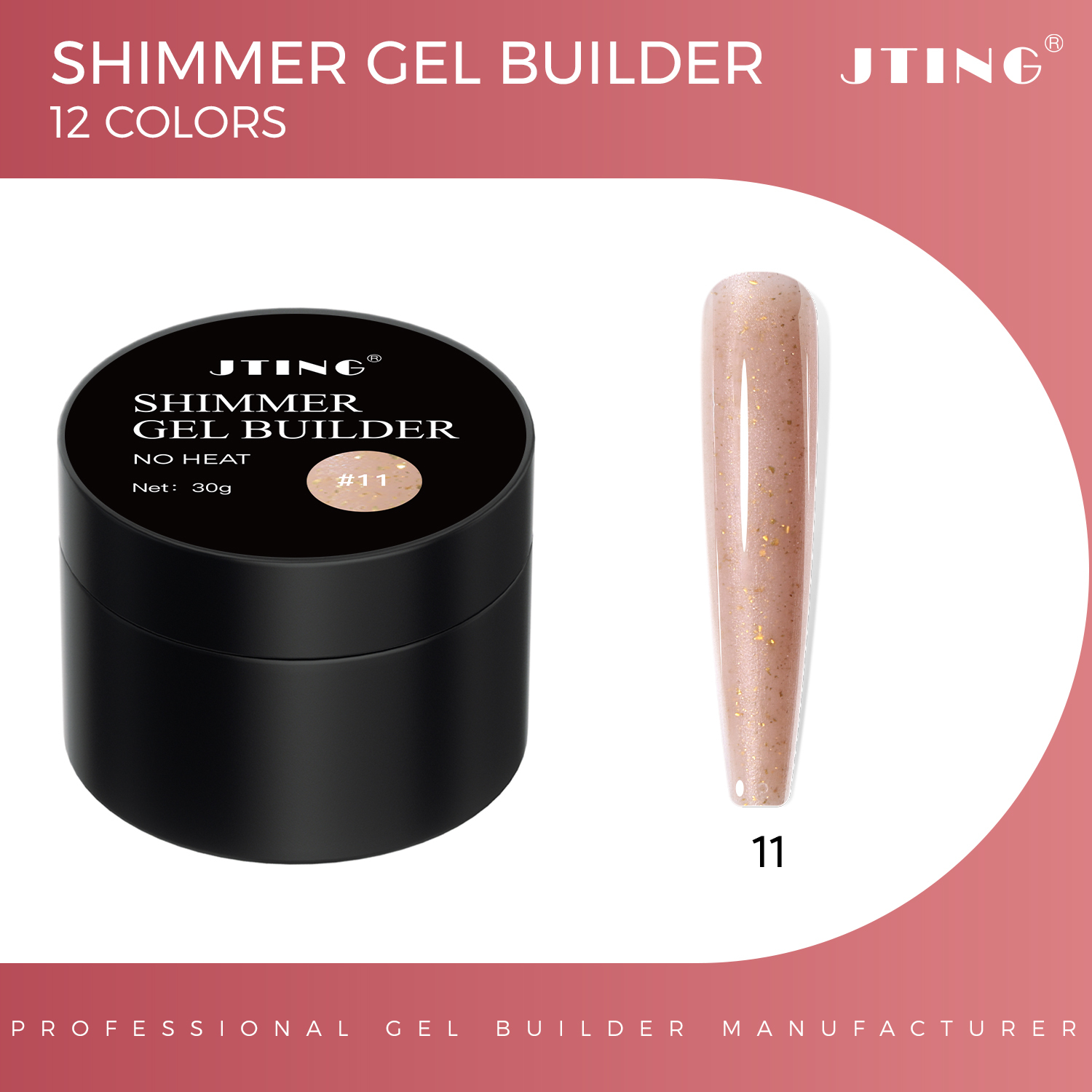 G76 Shimmer Gel Builder 11