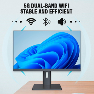 Sharerdp yeni gelenler 23.8 inç 27 inç H610 H510 Barebone güç AIO monoblok küçük OEM hepsi bir Pos bilgisayar PC 4K - Product Image 5