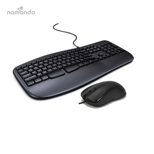 OEM Excellent Desktop <strong>Computer</strong> USB Wired <strong>Keyboard</strong> and <strong>Mouse</strong> Combo for PC Laptop Windows Business Office - Product Image 5