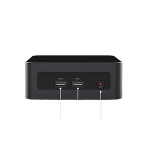 Mini estación de trabajo de alta calidad AMD RYZEN 5600H 2x10G SFP + 2x2,5G LAN 2xUSB4 PCIEx16 Gaming Mini PC Computadora multiusuario - Product Image 1