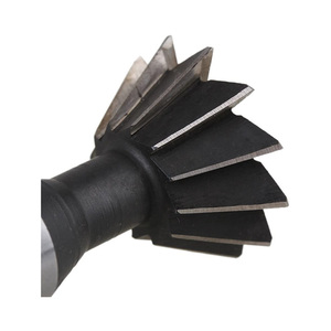 DZ <strong>Weldon</strong> Shank HSS 60 Degree Double Edged Dovetail Cutter End Mill for Metal Milling Tin Coated OEM Customizable - Product Image 4