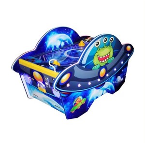 Toptan eğlence iki oyuncu kapalı sikke işletilen hava hokey masa oyunu makine ev kullanımı için ticari - Product Image 5