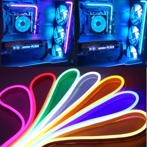 NEON RGB LED şerit PC 12V 4-Pin RGB LED başlıklar ışık ile uyumlu ASUS Aura RGB,MSI mistik ışık, ASROCK Aura RGB anakart - Product Image 6