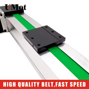 Sistema de riel de guía de movimiento lineal accionado por correa de alta velocidad UMOT, actuador lineal de peso ligero para máquina Cnc, Tobogán eléctrico - Product Image 4
